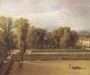 Jacques-Louis  David View of the Garden of the Luxembourg Palace (mk05) china oil painting artist